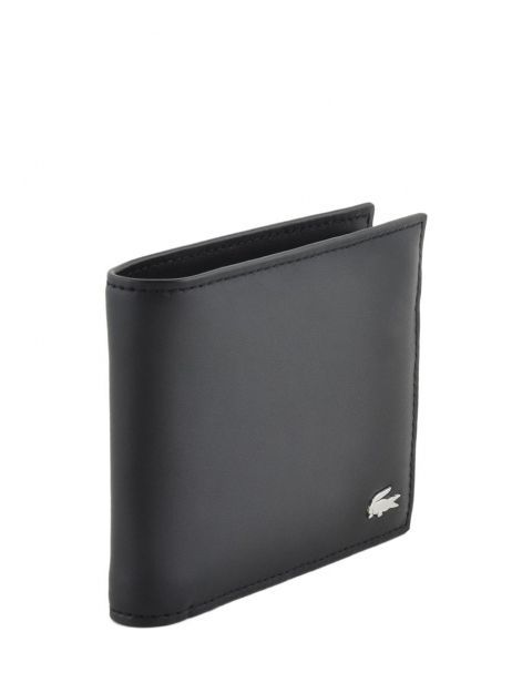 Portefeuille Fg Cuir Lacoste Noir fg NH1112FG vue secondaire 1