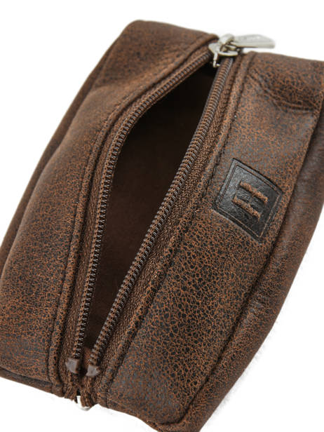 Porte-monnaie Instinct Cuir Hexagona Marron instinct 667297 vue secondaire 2