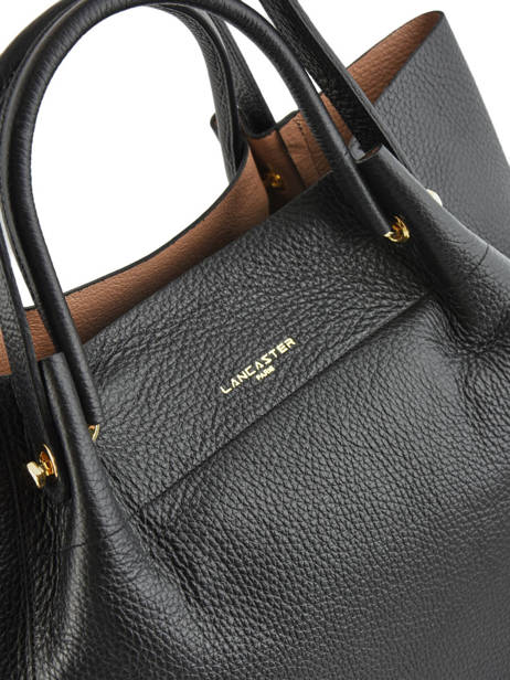 Sac Shopping Foulonne Double Cuir Lancaster Noir foulonne double louisa 20 vue secondaire 2