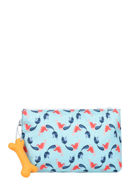 Trousse 1 Compartiment Bay.girls Stones and bones Bleu girls G vue secondaire 2