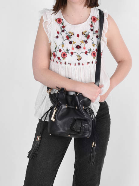 Sac Seau S Premier Flirt Cuir Lancel Bleu premier flirt A10109 vue secondaire 3