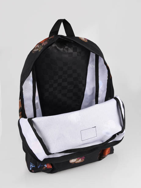 Sac à Dos Vans Noir backpack VN0A5KHQ vue secondaire 4