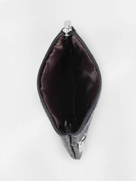 Porte-monnaie Porte-clefs Cuir Miniprix Blanc cow PMZIP vue secondaire 1