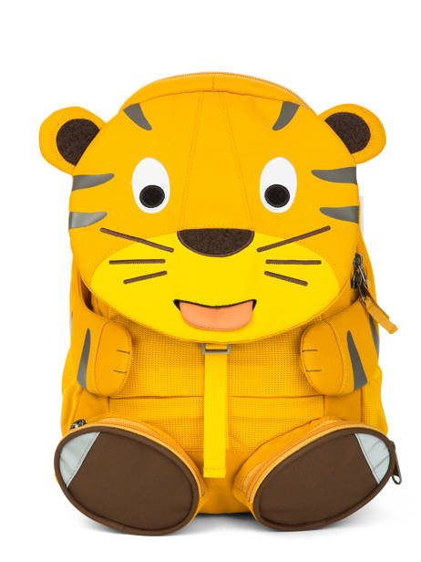 Sac à Dos 1 Compartiment Affenzahn Orange large friends AFZ-FAL3 vue secondaire 1