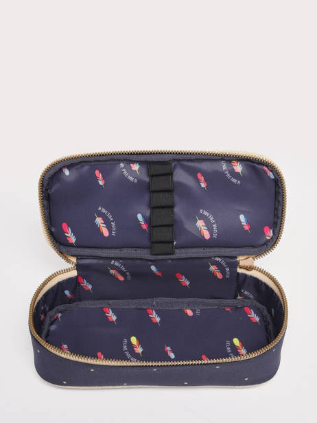 Trousse 1 Compartiment Classics Jeune premier Bleu classics PB022 vue secondaire 1