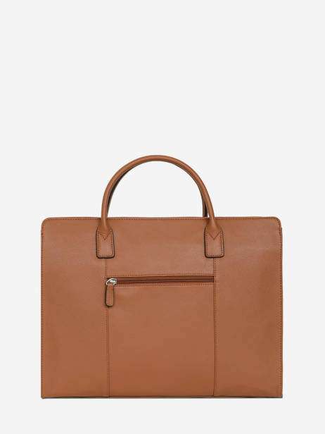 Serviette Confort Cuir Hexagona Marron confortbus 462698 vue secondaire 4