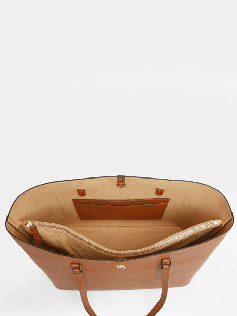 Sac Cabas Karly Cuir Lauren ralph lauren Marron karly 31911655 vue secondaire 3